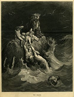 The Deluge by Gustave Dore in 1866